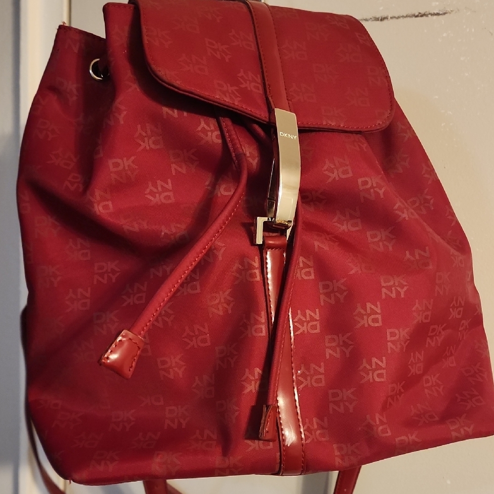Dkny Red Backpack - image 2